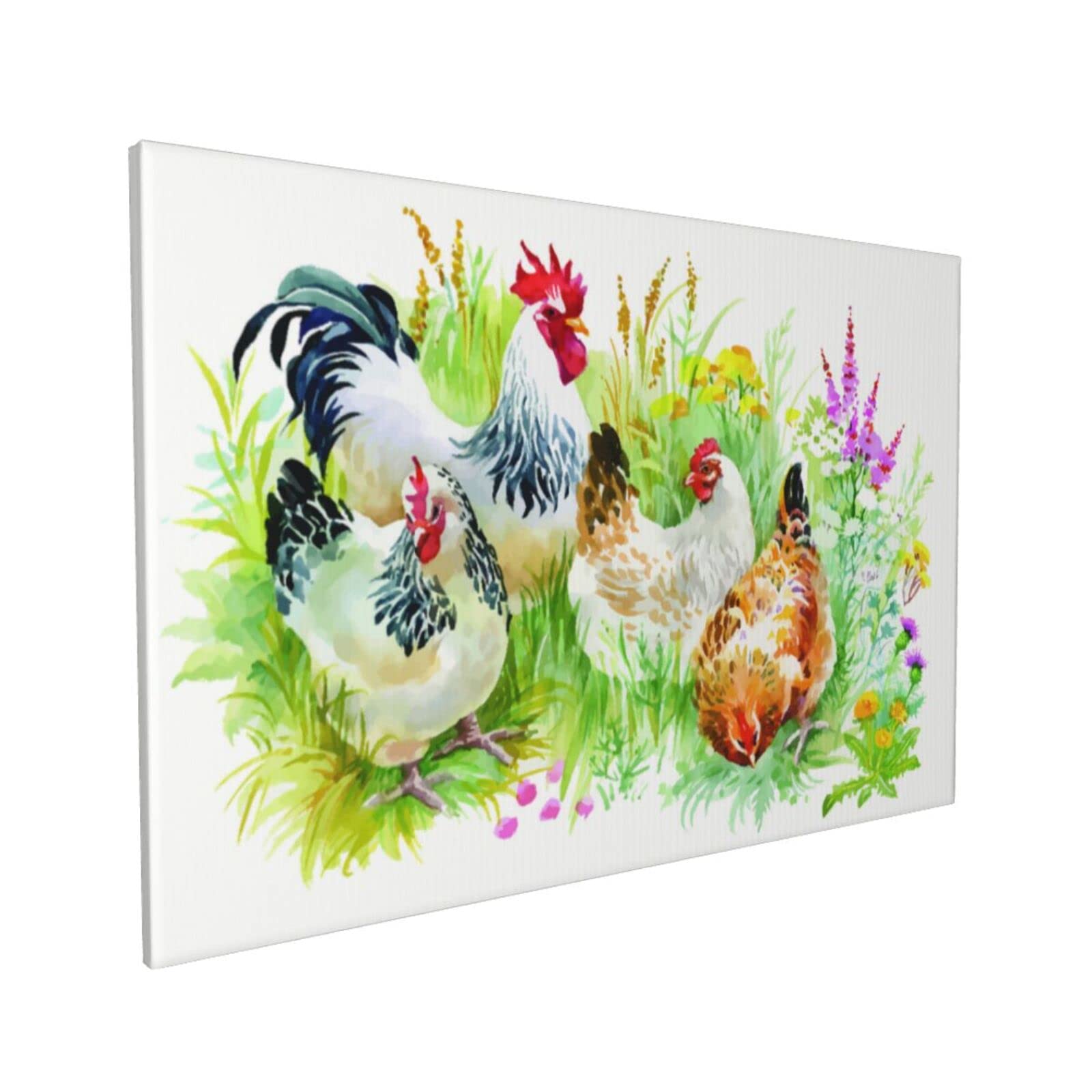 Amazon.co.jp: 鶏肉 ニワトリ アートパネル ポスター 壁飾り 絵画